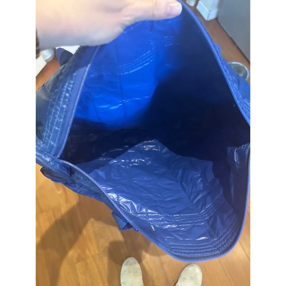 Vintage Royal Blue JETBAG Tote Bag
